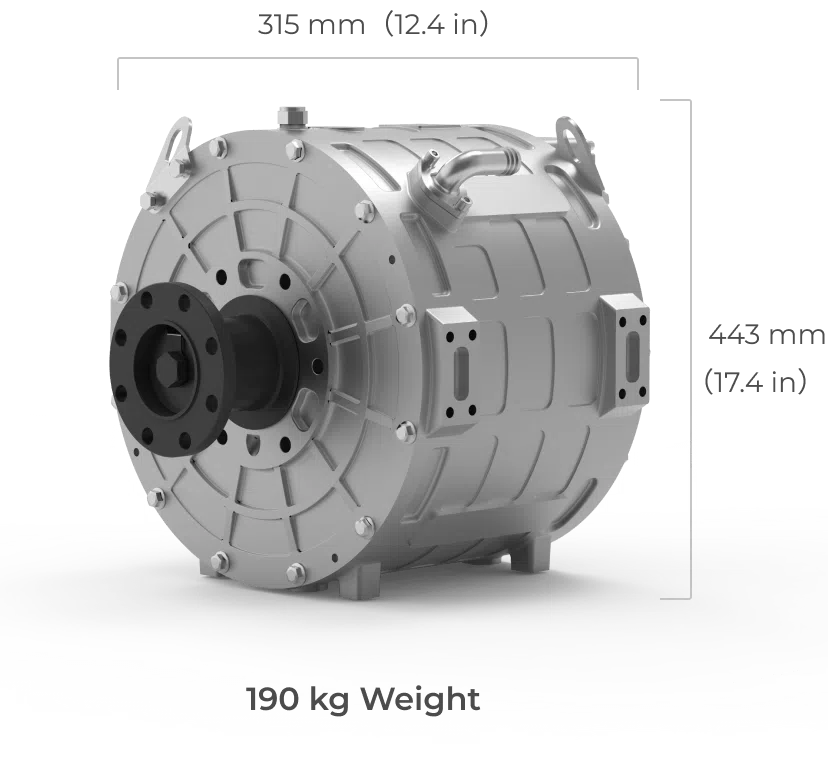 ePropulsion H-100 electric inboard motor